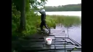 РЫБАЛКА -НЕ ДЛЯ СЛАБОНЕРВНЫХ.ПРИКОЛ)))