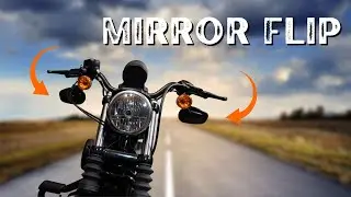How to Flip Mirrors on a Harley Davidson