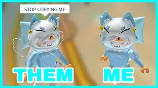so i copied someone's roblox outfit