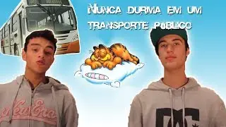 Motivos para não se dormir em um transporte público