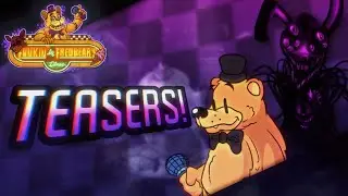 FUNKIN' IN FREDBEAR'S DINER TEASERS!!! | CRYING CHILD, FOXY.EXE, GLITCHTRAP, MATPAT AND MORE!!!