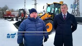 Новый многофункциональный экскаватор – погрузчик 