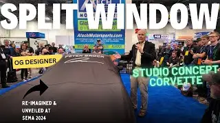 Original Split-Window Designer Re-Imagines '63 Corvette for 2024 SEMA Show