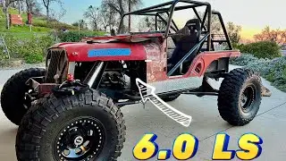 LS Swap with a Dana 300 transfer case , Extreme Jeep Build On a Budget Ep.4