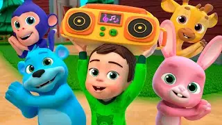 A Ram Sam Sam with Animal Friends | Lalafun Nursery Rhymes & Kids Songs