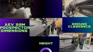 RAM Prospector XL Ground Clearance Dimensions