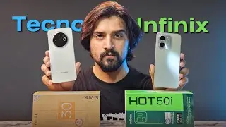 Infinix Hot 50i vs Tecno Spark 30c Comparison - Winner Budget Phone! Infinix vs Tecno⚡️
