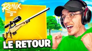 Le PREMIER SNIPER de FORTNITE de RETOUR sur le CHAPITRE 2 REMIX !