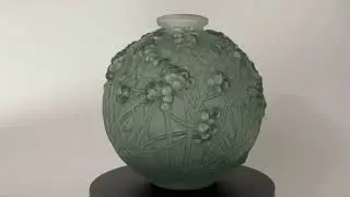 Rene Lalique Druide Vase Marcilhac 937