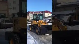 Отправка самого недорого фронтального погрузчика VOLNA V101 клиенту