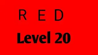 RED Level 20 Android IOS Gameplay Walkthrough By Bart Bonte