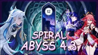 4.3 ABYSS C0 Neuvillette + Inazuma Triple Electro | Genshin Impact