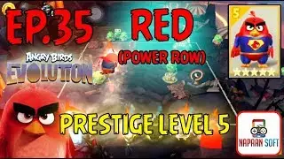 ANGRY BIRDS EVOLUTION - PRESTIGE LEVEL 5 - RED(POWER ROW) - 5 STARS PREMIUM EGG