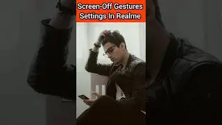 How to Use All Screen Off Gestures in android#shorts