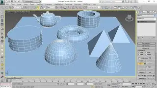 3ds Max - Combine Multiple Objects in Single Object