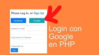 Login con Google, inicia sesión con Google en tu aplicación (Social Google login)