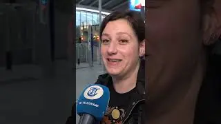Niet alle treinreizigers wisten van de staking 😅 #trein #staking #ns