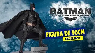 Armando los tres primeros fascículos de la colección Batman-Build up de Salvat.