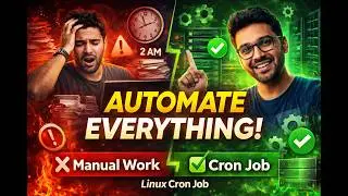 Cron Jobs in Linux Explained | Automate Tasks Like a Pro | crontab Tutorial