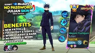 UPDATE Script Skin Julian Jujutsu Kaisen No Password Mediafire | Full Effect & Voice - New Patch