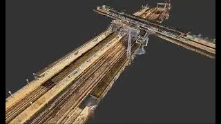 Point Cloud data of train/subway platform