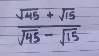 Square root math simplification