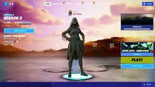 SCOURAGE skin FORTNITE dancing in lobby lobby for Tiktoks!!
