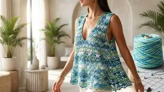 STORE QUALITY! ✨ Modernist Crochet Aesthetic: Redefine Your Style 🌊