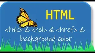 HTML - link, rel, href & background-color