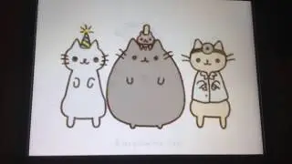 Pusheen, Nyan Cat y otros gatos bailando :o so cute