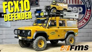 NEW FMS FCX10 Land Rover Camel Trophy Edition - Defender 110