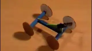 Como hacer un auto propulsado con goma