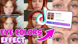 How To Create Eye Colors Video Trend On Tiktok - Eye Colors Effect