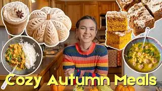 A Cozy Autumn Kitchen 🍁 | Homemade Sourdough, Soup, & Fall Treats