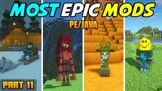 Minecraft Most Epic Mods | epic pocket edition mods hindi