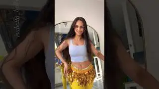 Short and easy belly dance drum solo by Isabella 