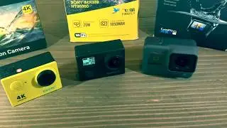 Eken H9R vs FireFly 7s vs GoPro HERO 5
