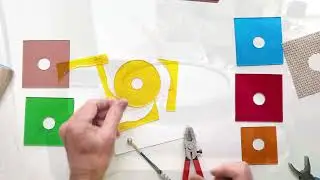 Stained Glass Mobile - How To Make The Donut Mobile