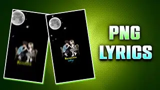 Instagram Trending Png Lyrics Video Editing in Telugu | Png Lyrics Video Editing