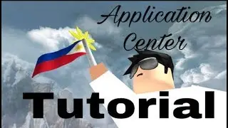 How to make an Application Center (ROBLOX)