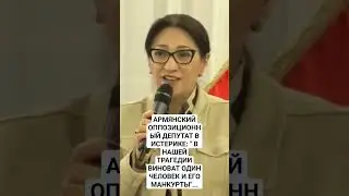 АРМЯНСКИЙ ОППОЗИЦИОННЫЙ ДЕПУТАТ В ПАНИКЕ...