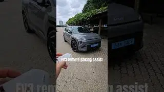 2024 KIA EV3 Remote parking assist #shorts