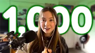 We Reached 1000 Subscribers…