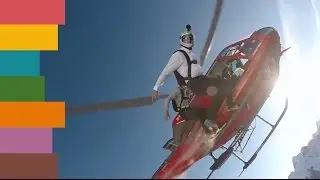 Красивое видео. Фрифлай над окрестностями горной долины Лаутербруннен в Швейцарии.