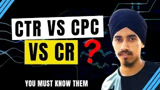What Is CTR, CPC, and CR in Paid Ads ? [ Very Important** ]
