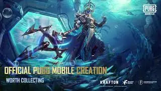 Creating the Poseidon X Suit Statue | Poseidon X-SUIT 🔱  Draw in-Game ✍ | PUBG MOBILE