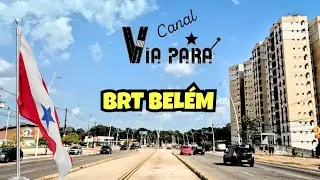 COMO É O BRT EM BELÉM DO PARÁ. COP 30 VEM AÍ!
