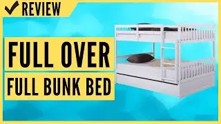 Full Over Full Bunk Bed with Twin Size Trundle