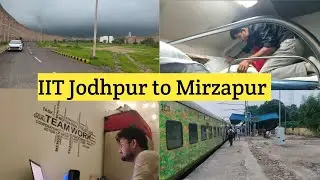 IIT Jodhpur se ghar aa gaya || IIT Jodhpur in the rainy season