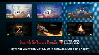 Humble Bundle ~ Learn to Create Games in Unity Software Bundle ~January 2021 😍💜😍